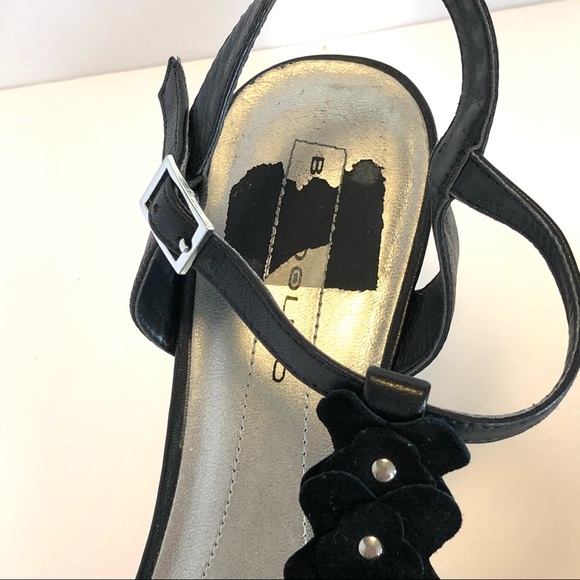 ⭐️ Bandolino Women's Ninette Leather Wedge Sandals 10 - Picture 8 of 15